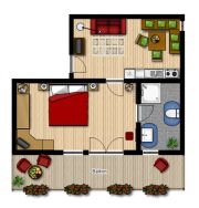 Appartement TYP A - 31 qm: Appartement TYP A - 31 qm: