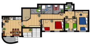 Appartement TYP F - 103 qm: Appartement TYP F - 103 qm: